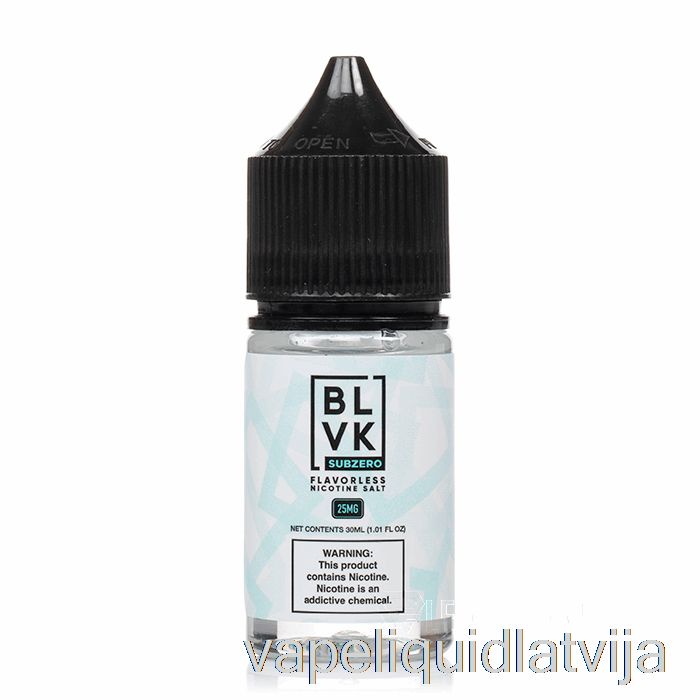 Sub Zero - Blvk Salts - 30ml 25mg Vape šķidrums